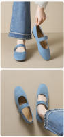 Zapatos Mary Jane Retro de Fondo Plano Weiwei Girl 313-26 Suela Suave, Boca Baja para Mujeres - details 8