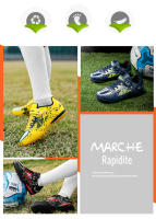 Zapatos de fútbol de marca para niños, botas de fútbol para niños, zapatos de fútbol TF, zapatos de entrenamiento antideslizantes transpirables para exteriores para adolescentes - details 4