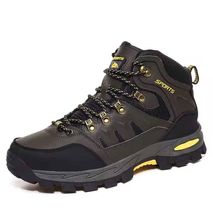 Zapatos de senderismo de alta calidad para hombre, zapatillas deportivas antideslizantes para senderismo y montaña, botas de escalada informales - 1