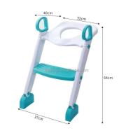 Escalera de baño portátil para niños, orinal para bebé con asiento de entrenamiento con escalera - details 4