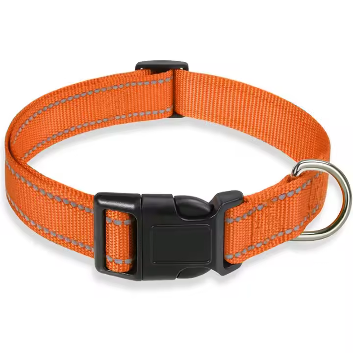 Correa Reflectante Ajustable para Perros Collar de Nylon para Mascotas - 1