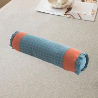 Funda de almohada cilíndrica para el hogar, funda de almohada Cervical de algodón con formas de dulces, funda de almohada de trigo sarraceno con cremallera de doble capa para dormitorio - details 9