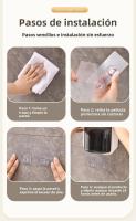 Organizador de cosméticos premium con soporte de pared giratorio de gran capacidad y tapa - details 12