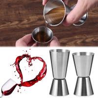 Tazas medidoras de acero inoxidable para Bar, coctelera de doble tiro, Jigger de bebidas líquidas, herramienta de bricolaje, 15/30, 25/50, 20/40, 30/50ml - details 5