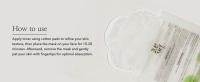 how to use centella asiatica calming mask, gently pat your skin for optimal absorption