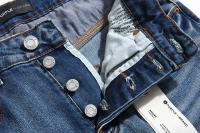 Vaqueros americanos y europeos de calle a la moda, versión auténtica de 24 años, pantalones casuales clásicos, estilo con agujeros para hombres y mujeres - details 3