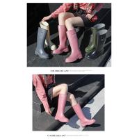 Botas de Lluvia de Moda para Mujeres Antideslizantes, Acolchadas, Calientes para Todas las Estaciones - details 15
