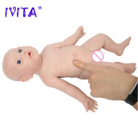 Muñeca de Bebé Renacida de Silicona IVITA Muñeca Realista de Niña Sin Pintar DIY - details 15
