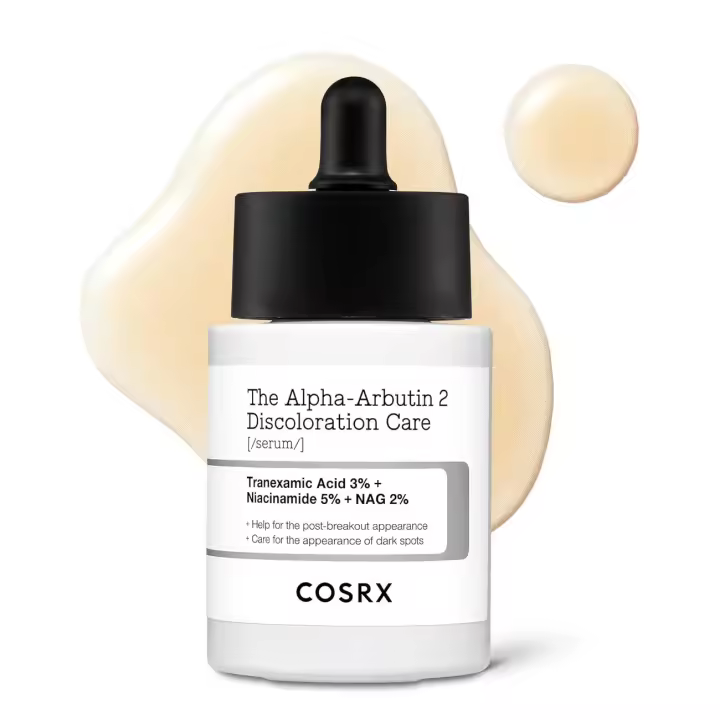 COSRX 2% Alpha Arbutin Discoloration Face con niacinamida, glutatión y ácido tranexámico, 1.7 fl oz – Suero para rostro, coreano - 1