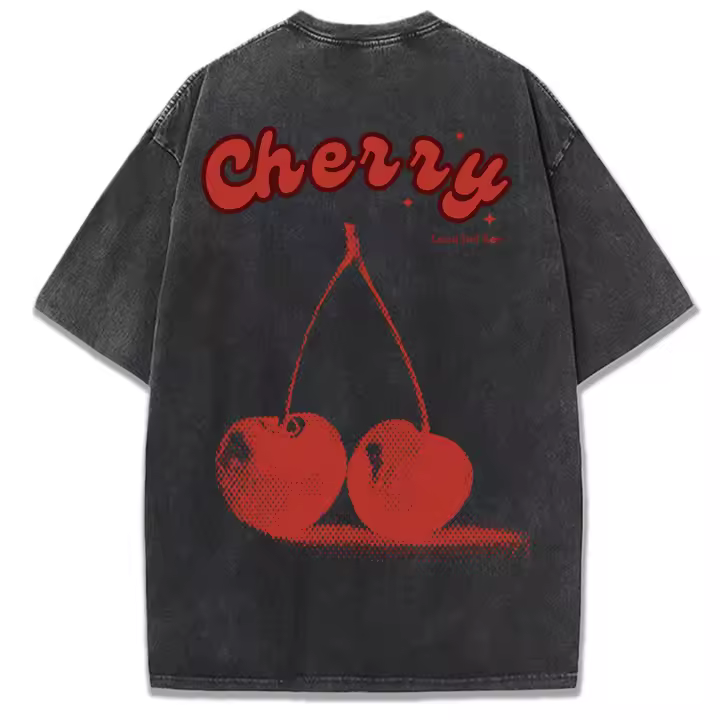 Camiseta Fresca y Ropa Vista Manga Corta, Cuello Redondo, Algodón, Moda Fresca para Mujeres - 1