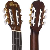 Guitarra Clásica 4/4 Adulto, Guitarra Clásica para Principiantes 39 Pulgadas, Color Marrón - details 5