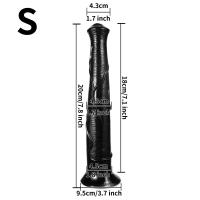 Consolador de animales de tamaño grande de caballo de 15 pulgadas, tapón Anal grande, pene enorme, suministros para adultos, Juguetes sexuales para hombres y mujeres - details 12