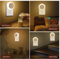 Luces LED nocturnas para uso doméstico, luz nocturna con enchufe en la pared, de anochecer a amanecer, con Sensor automático, pequeña y cálida, 0,5 W, 2 piezas - details 6