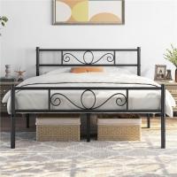 Cama Individual Hierro Cama Metálica para colchón de 90 x 190cm Cama Industrial Estructura Metal - details 43