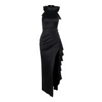 Vestido dividido, nuevo vestido de banquete de moda para mujer. - details 24