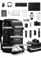 Mochila de Viaje Grande para Hombres 80L Bolso de Mano Multifuncional para Laptop Mochila de Escalada para Senderismo con Bolsillo Utility - details 7