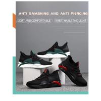 Zapatillas de seguridad informales para hombre, zapatos de trabajo con punta de acero, antigolpes, ANTIPERFORACIONES, indestructibles, botas protectoras - details 5
