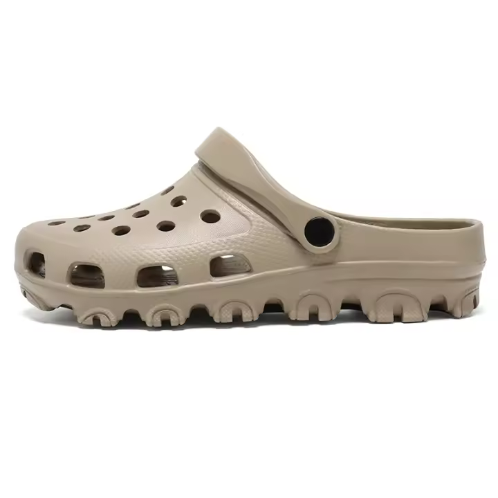 Zuecos antideslizantes para hombre y mujer, zapatos de playa con correa ajustable, Zapatillas de casa - 1