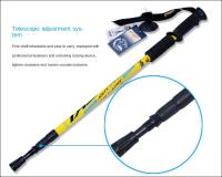 Muletas telescópicas de absorción de impacto, bastón ligero para escalada y senderismo, artículos para exteriores - details 12