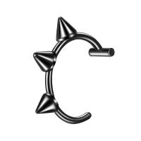 Anillo de Nariz de Acero Inoxidable Estilo Pendiente de Septum para Mujeres - details 5