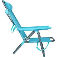 Sillas de Playa Rebanales Plegables con Reposacabezas Estructura Ligera de Aluminio, Transpirable, Resistente Portátiles para Jardín, Camping, Piscina, Terraza - details 1