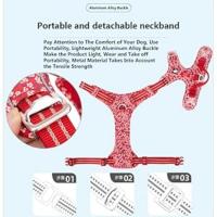 WINHYE Pet Truelove Arnés para perros sin tirones, tela de algodón suave, transpirable y reflectante, usable para correr, caminar, adecuado para - details 3