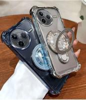 Para POCO F7 Ultra F7 PRO funda de silicona con soporte magnético para POCOX7 pro F7 Ultra Plating cubierta suave a prueba de golpes - details 9