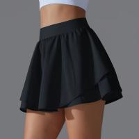 Falda Deportiva de Yoga Vestido de Tenis Ajustado Pantalones Cortos con Bolsillos para Verano - details 1