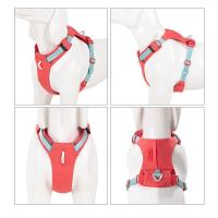 Arnés de nailon reflectante para perro, chaleco ajustable para perros pequeños, medianos y grandes, fácil de viajar - details 11