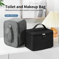 Bolsa de Inodoro de Viaje al Aire Libre Bolsa de Maquillaje de Gran Capacidad Impermeable de Tela Oxford Organizador de Empaquetado de Cosméticos para Mujeres - details 0