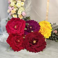 Nueva peonía Artificial de seda de 30/50cm, fondo de flores grandes gigantes, flores falsas, flores artificiales, accesorios de fotografía para jardín - details 1