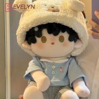 Evelyn Love y Deepspace Zayne 40cm postura sentada muñeco de peluche ropa sombrero de felpa disfraz Rafayel ralayo Sylus Caleb Xavier - details 0