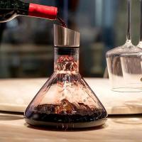Botella de cristal de 1500ml, con dosificador incorporado, aireador manual para vino blanco y tinto - details 1