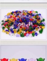 Lingotes de cristal de imitación de cristal colorido, colección de tesoros, siete artículos para atraer riqueza, plato Manzha, uno o dos de 50g - details 4