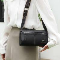 Bolso cruzado de piel auténtica para mujer, bandolera de cuero de vaca suave, 2023 - details 7