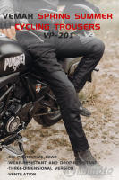 Pantalones de Motocicleta Retro VEMAR Textura Delgada, Anti-caída, Anti-desgaste, Duradero - details 0