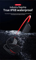 VAORLO Auriculares de conducción ósea para natación, audífonos inalámbricos con Bluetooth, reproductor MP3 impermeable IPX8 con memoria de 32G, Hifi, gancho para la oreja, deportivos - details 5