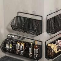 Cesta de cocina montada en la pared, soporte de iluminación de alambre duradero para verduras y frutas, adecuado para la organización del hogar - details 1