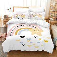 Conjunto de Cama de Arcoíris de Pasteles Dulces Colores para Bebés y Niños - details 10