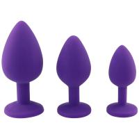 Tapón Anal de silicona Unisex, tapón sexual de 3 tamaños diferentes, productos para adultos, entrenador Anal para parejas, Juguetes sexuales - details 3