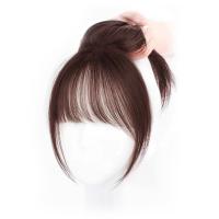 Parte media sin Clips, extensiones de cabello con flequillo de aire, parches de pelo esponjosos, piezas de cabello con flecos ligeros y transpirables - details 11