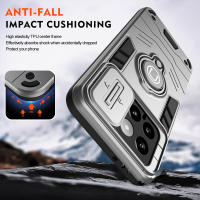 KEYSION-funda de armadura a prueba de golpes para Xiaomi 14, 13 Pro, 5G, anillo de protección de cámara deslizante, soporte de teléfono, 13 Pro, 14, 5G - details 3