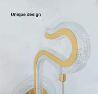 [1 año de garantía] Lámpara de pared de cristal creativa TOMAX moderna y sencilla para dormitorio, cama, pasillo, TV, fondo, luz de pared - details 13