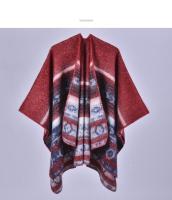 Nuevo chal de otoño e invierno para mujer, imitación retro de Cachemira con abertura, capa gruesa y cálida, chaqueta, estilo pasarela - details 9