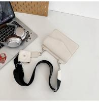 Bolso cuadrado pequeño oscuro Trend Bolso combinado 2 en 1 Bolso de la caja del sobre de cuero de los hombres y las mujeres Bolso pequeño bandolera - details 45