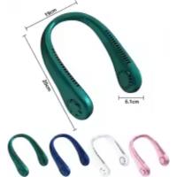 Ventilador De Cuello Colgante Sin Hojas, Mini Ventilador Portátil Usb, Súper Fuerte Viento, Silencioso Viento Natural, Recargable - details 5