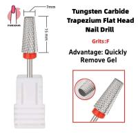 Broca profesional de carburo de tungsteno, venta al por mayor, elimina el esmalte de uñas en gel XF/F/M/C - details 0