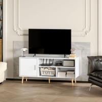 Mueble TV Moderno con Armario y 3 Compartimentos Para Televisiones de 60" - details 6