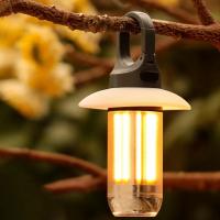 2PCS Linterna de Camping, linterna de doble luz blanca cálida, 5 modos, luz LED para acampar, linterna portátil para exteriores, luz para tienda de campaña para escalar y hacer senderismo - details 5