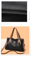 Bolsos De cuero suave para mujer, bolso de hombro Vintage, bolso de diseñador de lujo, monedero de gran capacidad, nuevas marcas - details 12